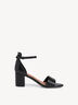 Heeled sandal - black, BLACK UNI, hi-res