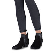 Bottine en cuir - noir, BLACK COMB, hi-res