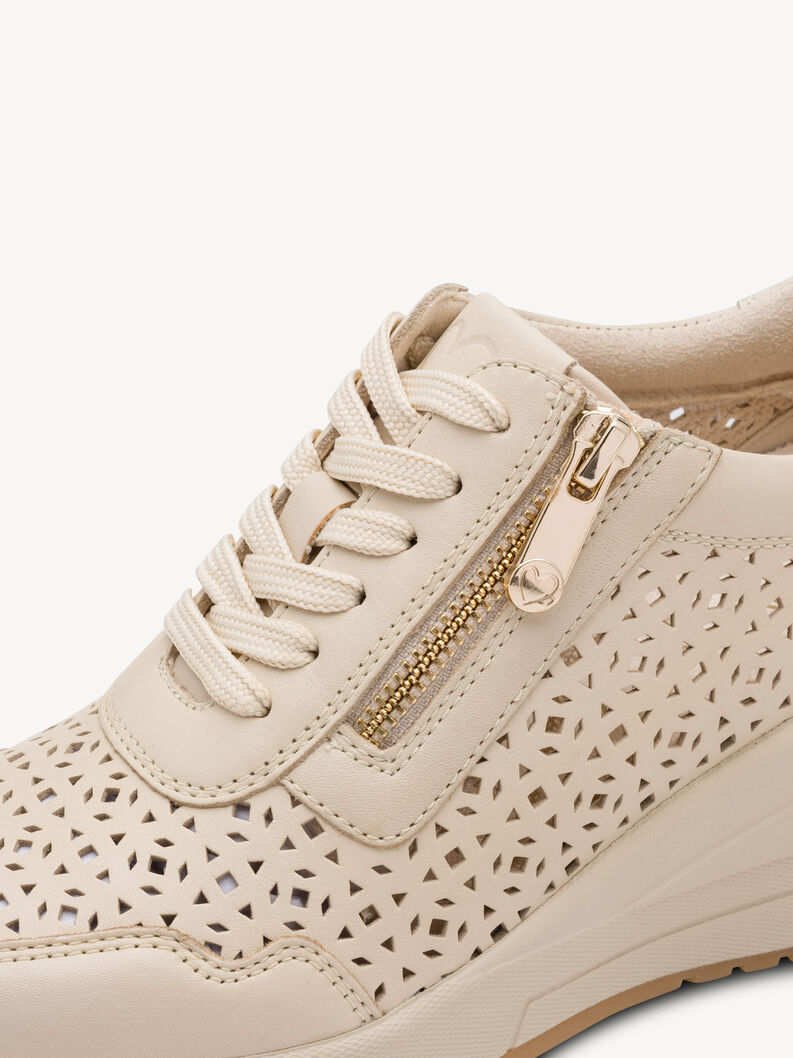 Sportowe - beżowy, CREAM, hi-res