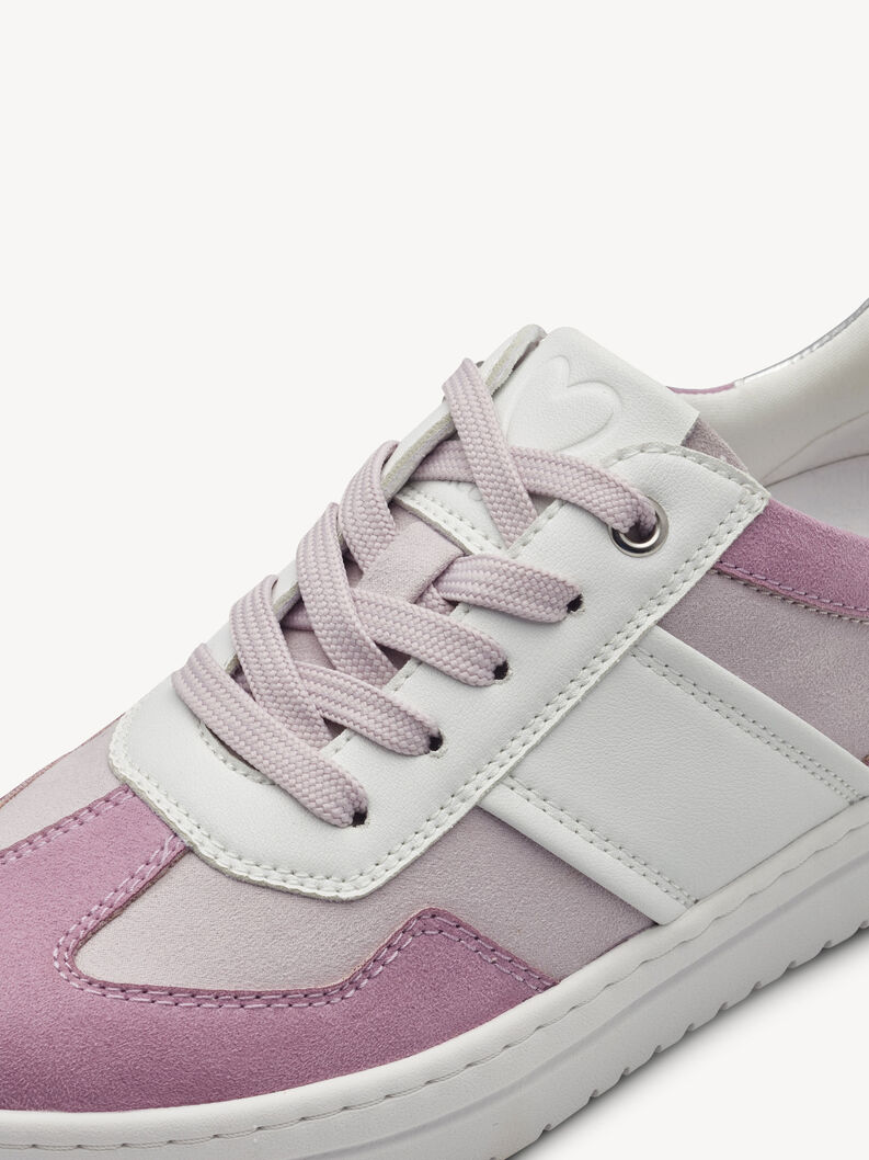 Sneaker - weiß, WHITE/BERRY, hi-res