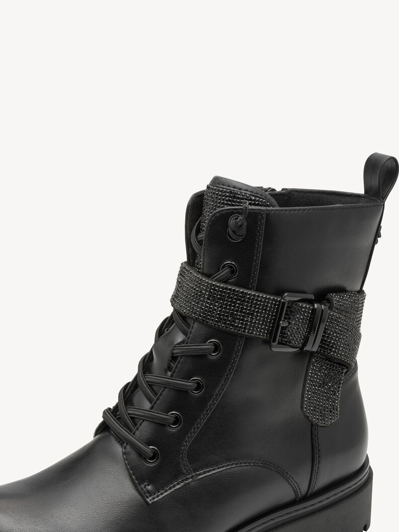 Stiefelette - schwarz, BLACK UNI, hi-res
