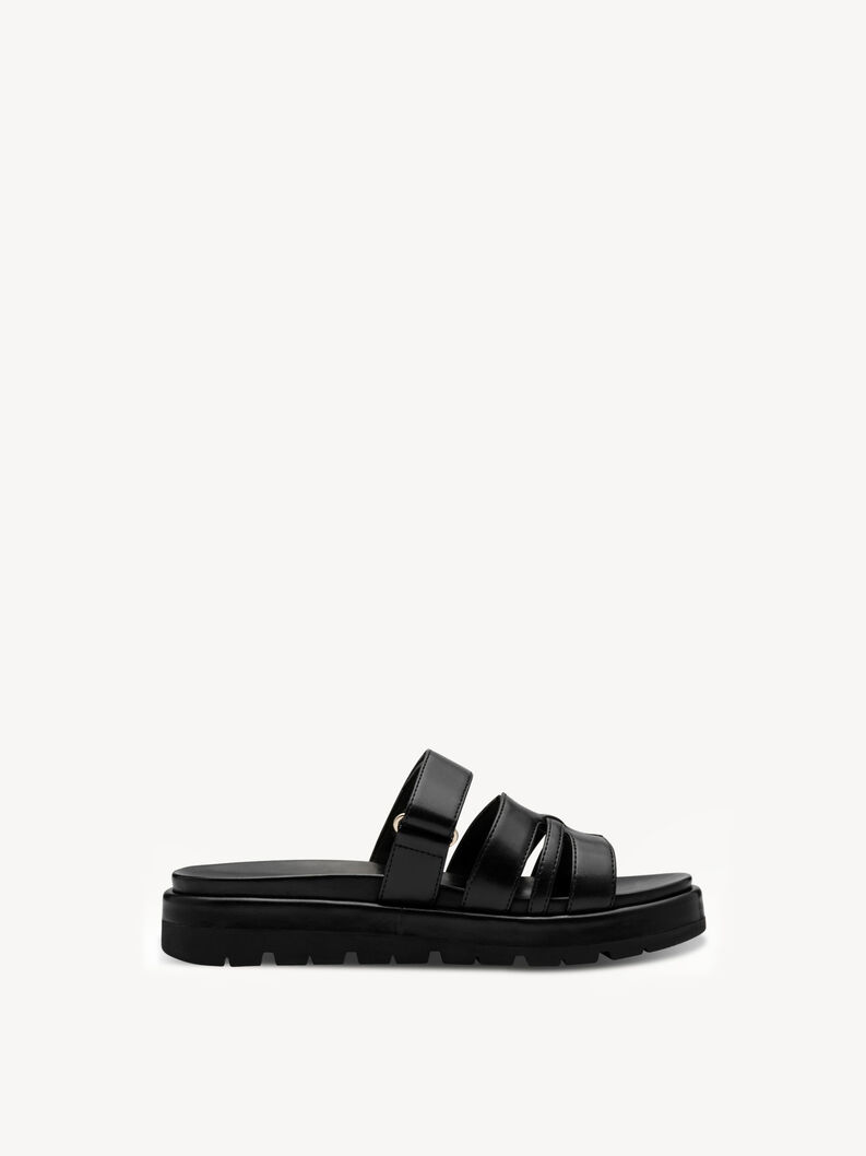 Pantolette - schwarz, BLACK, hi-res