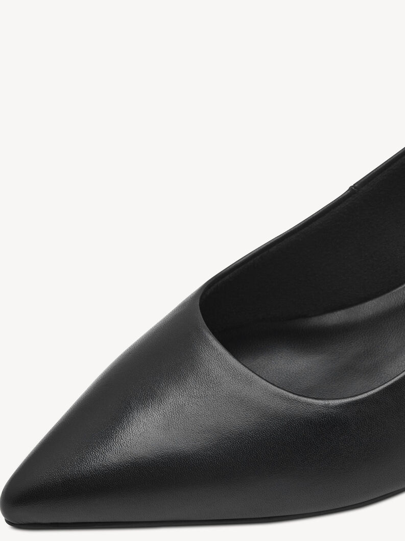 Lederpumps - schwarz, BLACK NAPPA, hi-res