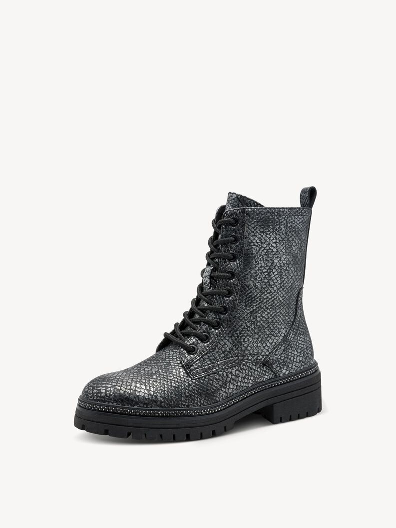 Stiefelette - metallic, PEWTER STRUCT., hi-res