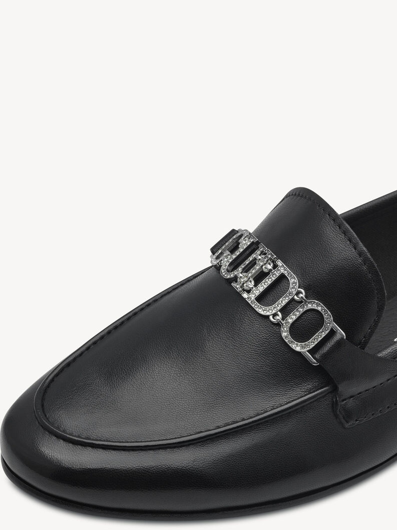 Lederslipper - schwarz, BLACK NAPPA, hi-res