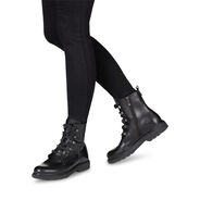 Lederstiefelette - schwarz, BLACK NAPPA, hi-res