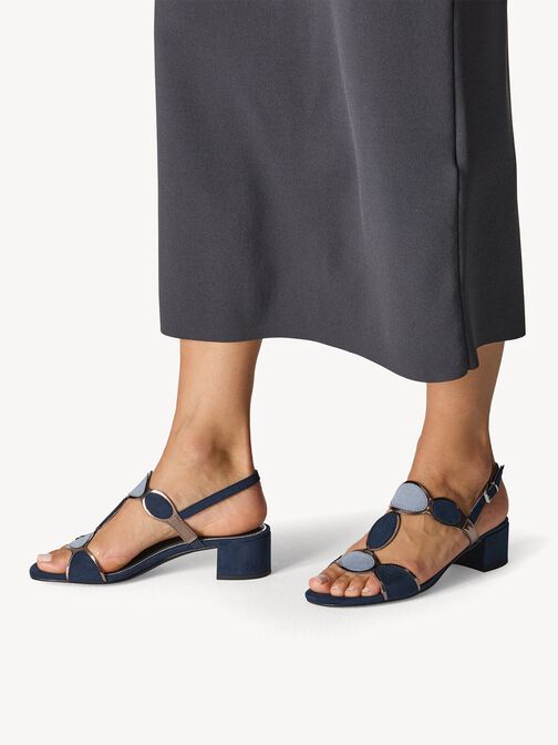 Sandale - blau, NAVY COMB, hi-res