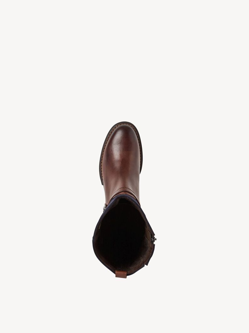 Boots - brown, CHESTNUT/NAVY, hi-res