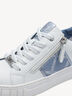 Sneaker - weiß, WHITE/LT.BLUE, hi-res