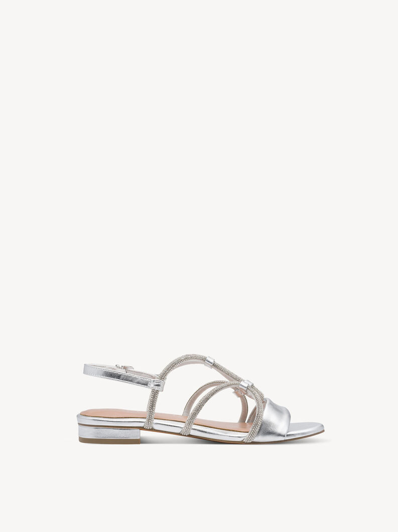 Sandale - metallic, SILVER, hi-res