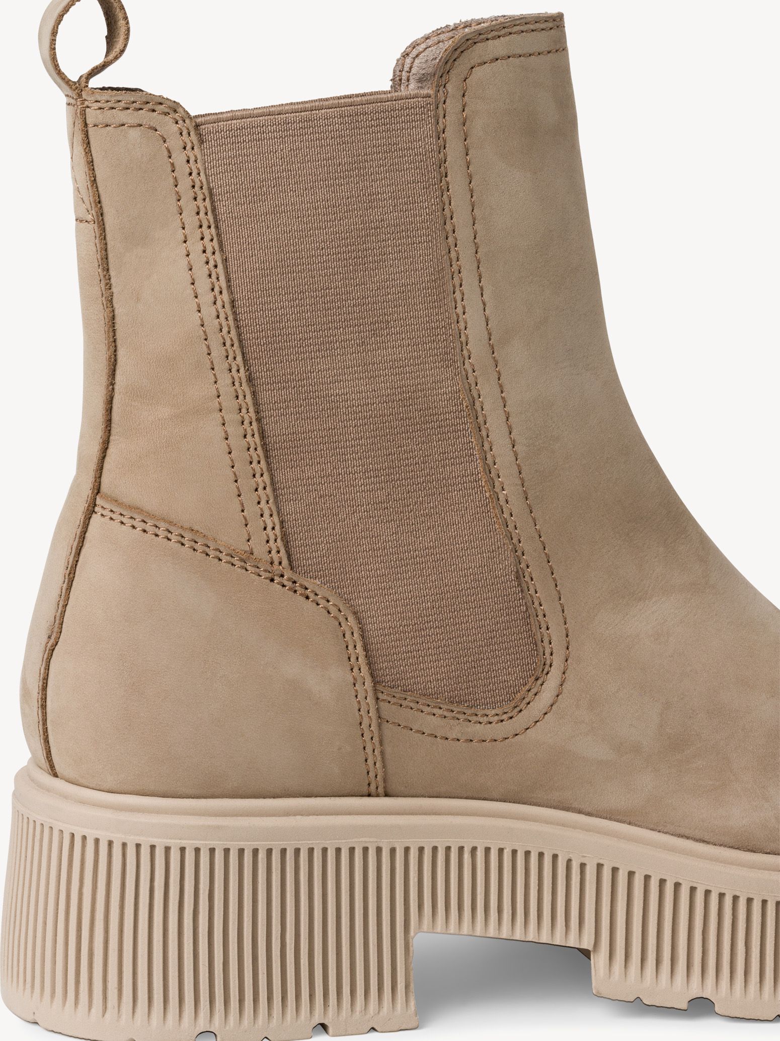Marco tozzi chelsea boots taupe shop