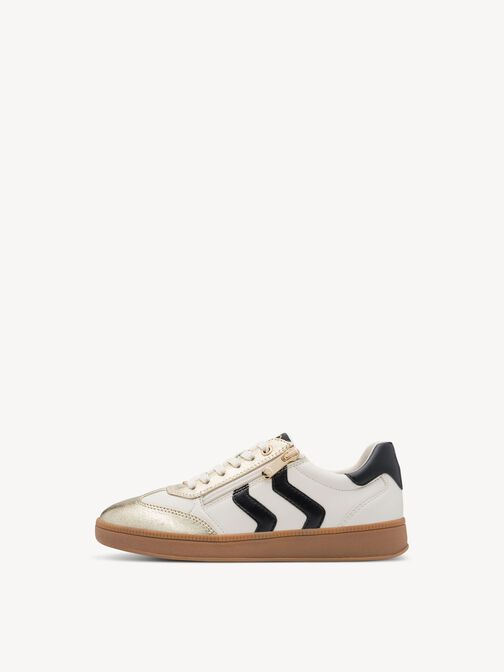 Sneaker, CREAM/GOLD, hi-res