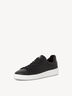Ledersneaker - schwarz, BLACK NAPPA, hi-res