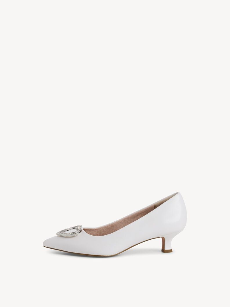 Pumps - weiß, WHITE, hi-res