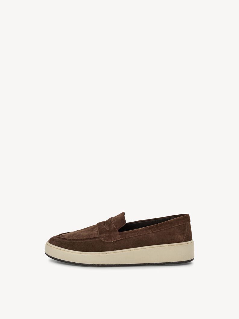 Lederslipper - braun, CAFE, hi-res