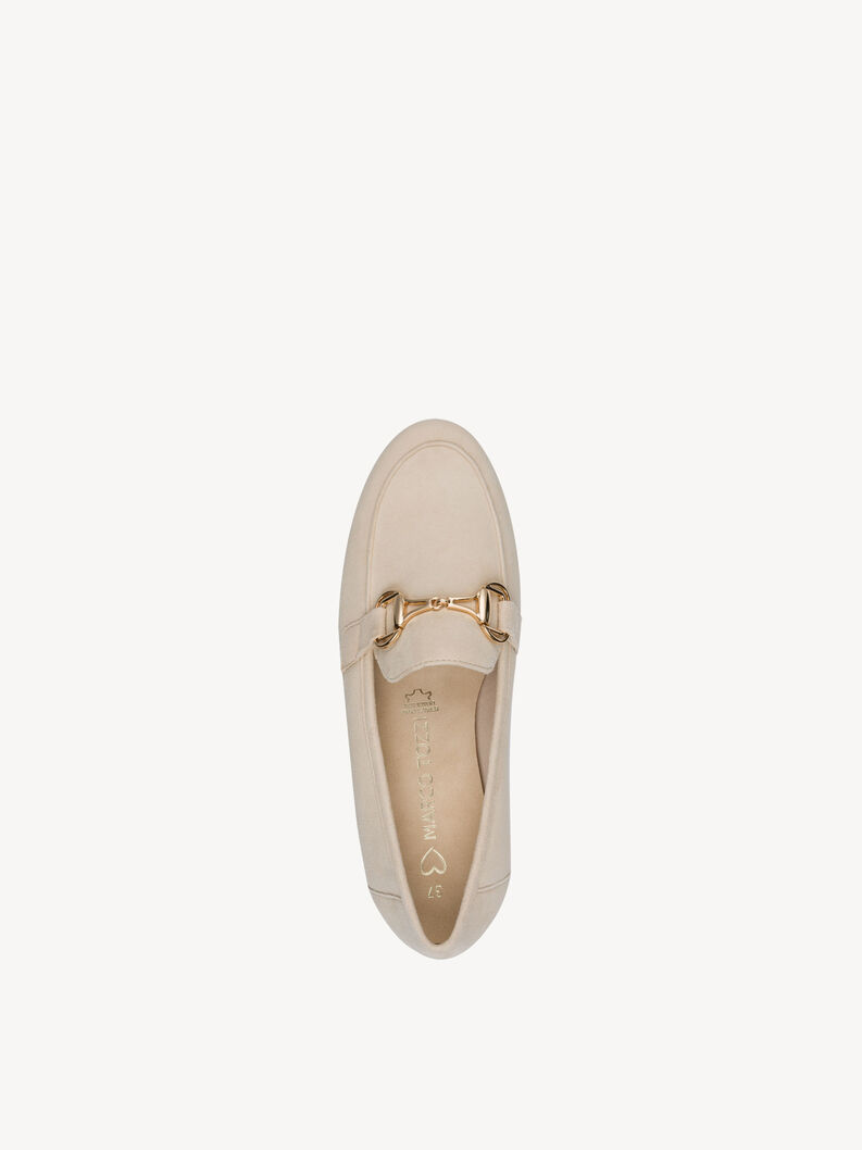 Lederslipper - beige, DUNE, hi-res