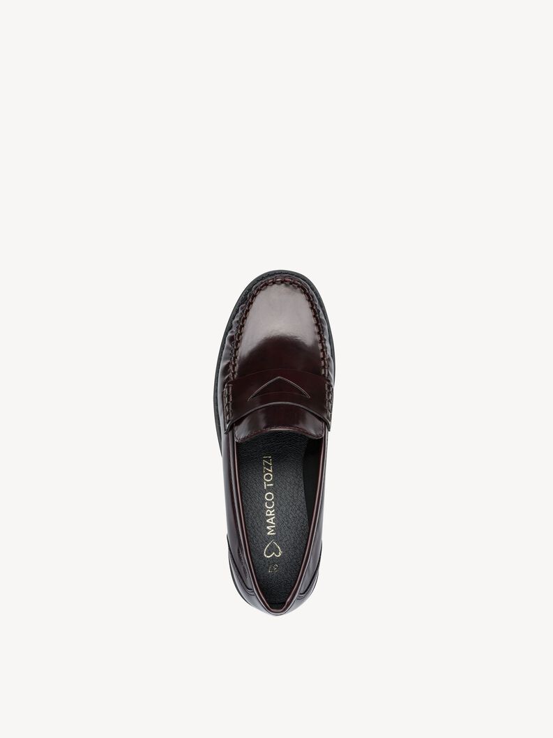Slipper - rot, Bordeaux Brush, hi-res