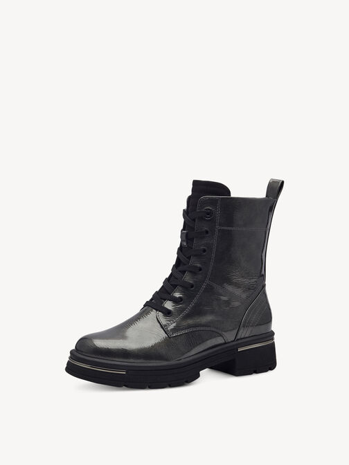 Stiefelette - grau, DK.GREY PATENT, hi-res