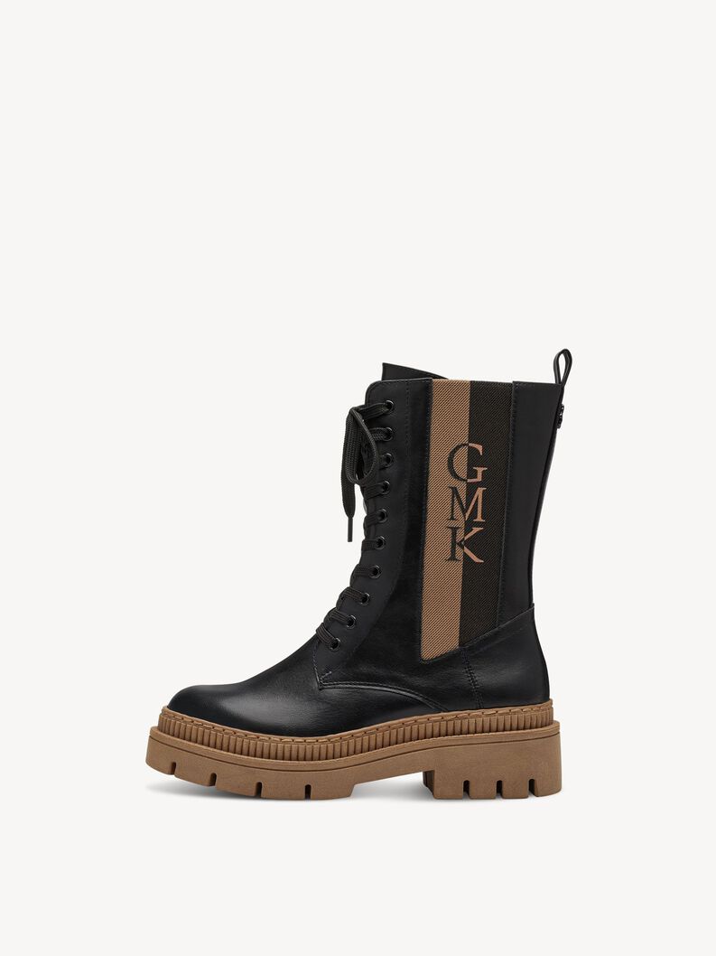 Botki - czarny, BLACK/NATURE, hi-res