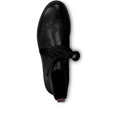 Leather Bootie - black, BLACK ANTIC, hi-res