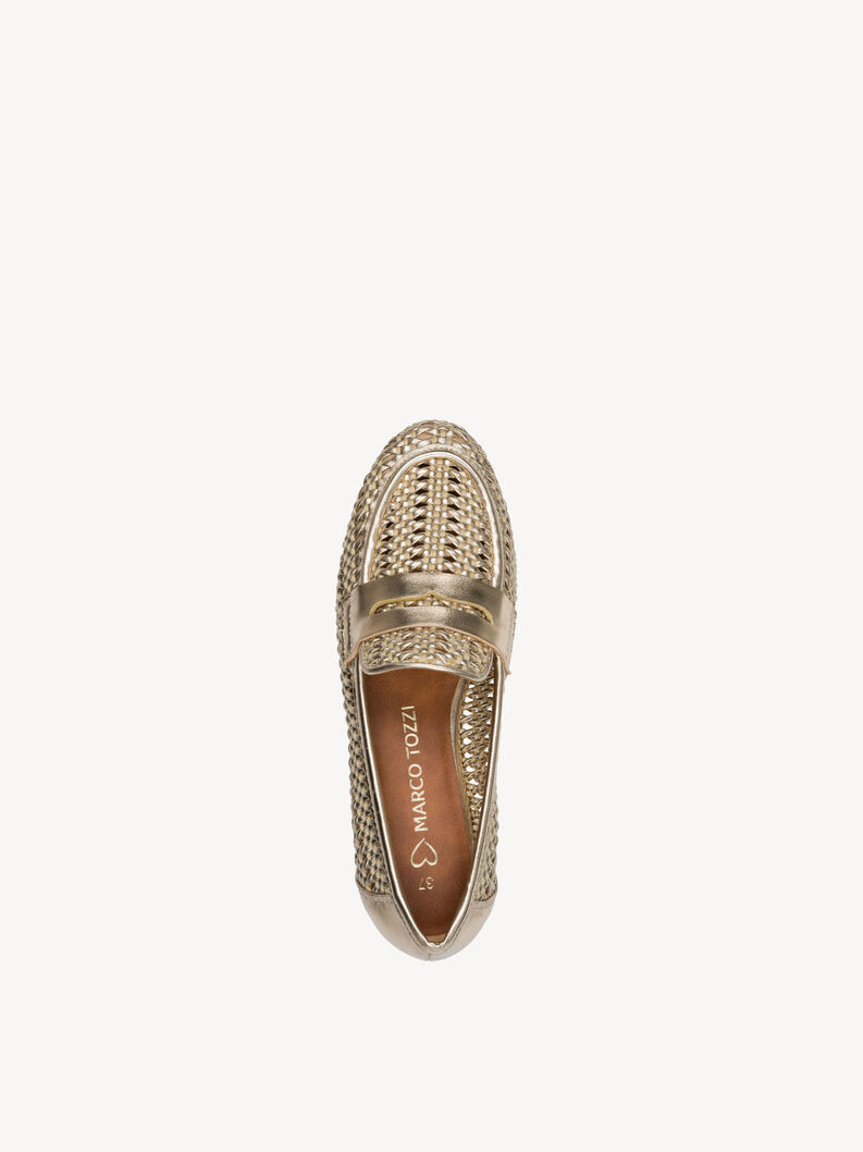 Slipper - metallic, GOLD, hi-res