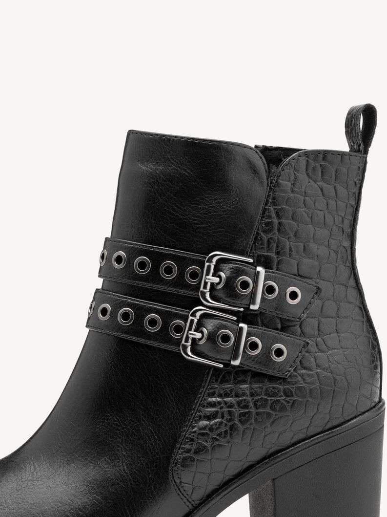Stiefelette - schwarz, BLACK, hi-res
