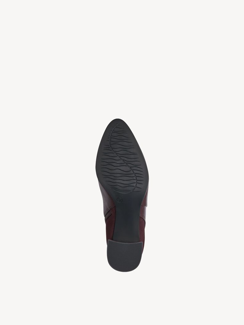 Stiefelette - rot, BORDEAUX COMB, hi-res