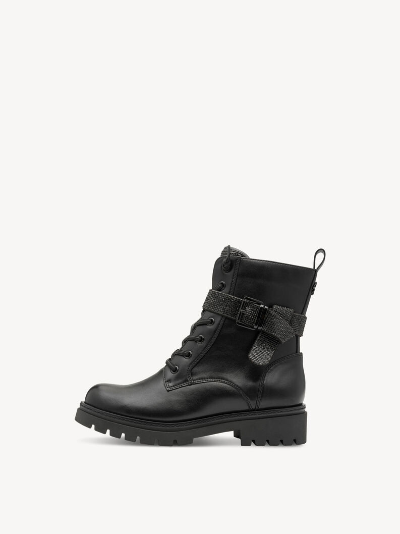 Stiefelette - schwarz, BLACK UNI, hi-res