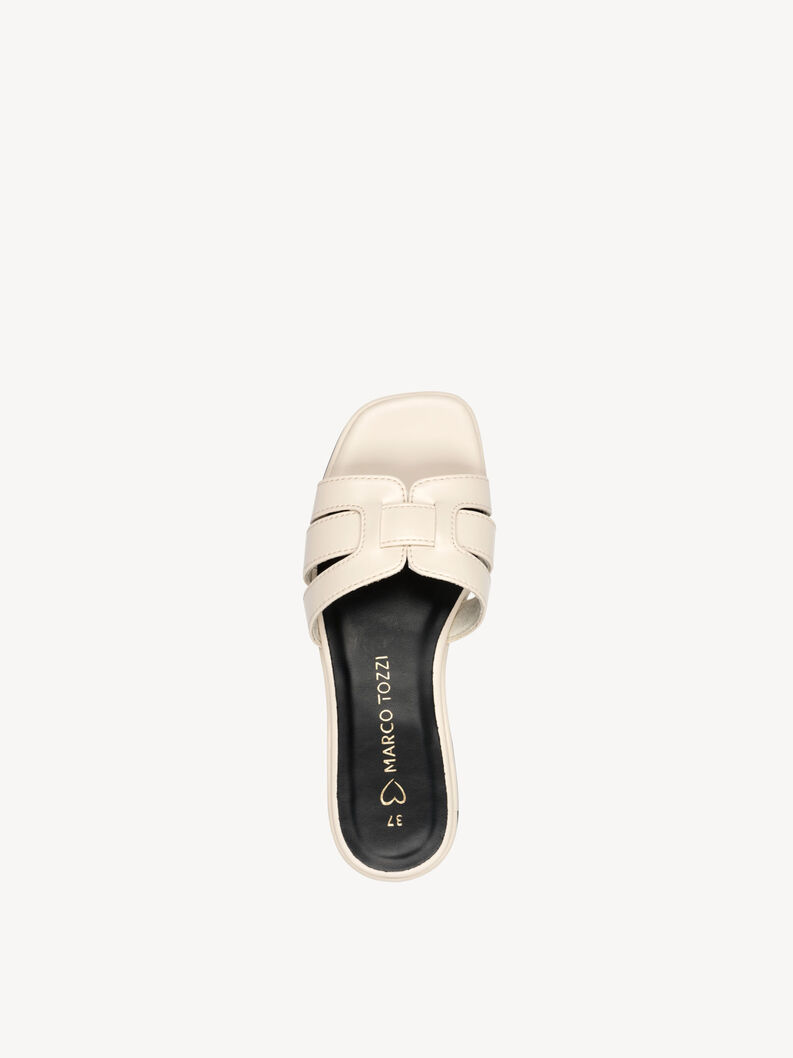 Pantolette - beige, CREAM, hi-res