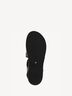 Ledersandale - schwarz, BLACK COMB, hi-res