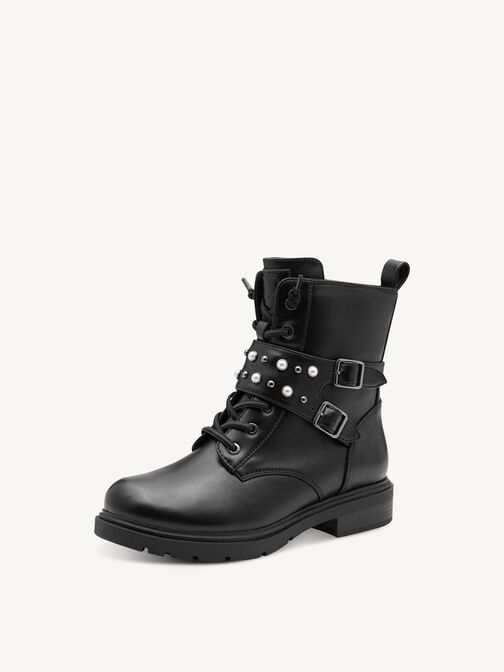 Stiefelette - schwarz, BLACK, hi-res