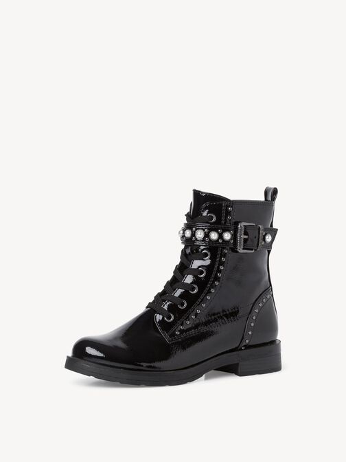 Stiefelette - schwarz, BLACK PATENT, hi-res