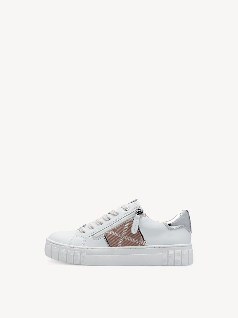 Sneaker - weiß, WHITE/POWDER, hi-res