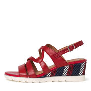 Heeled sandal - red, CHILI COMB, hi-res