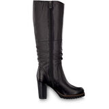 Leather Boots - black, BLACK ANTIC, hi-res