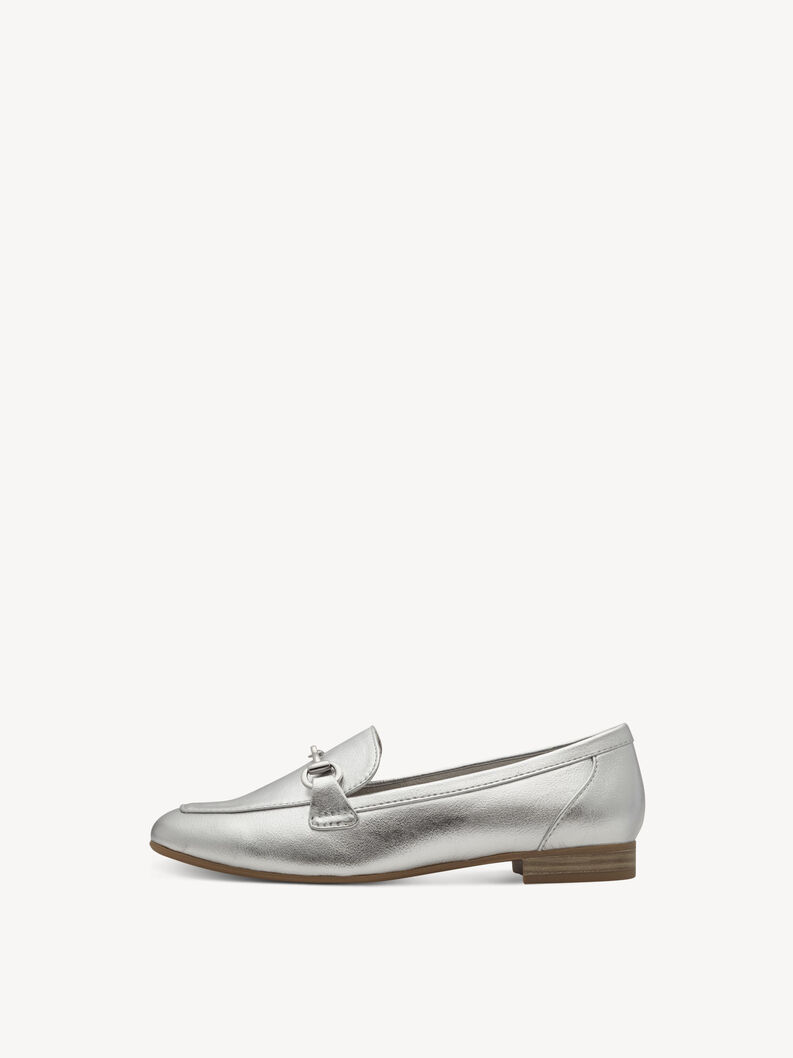Slipper - metallic, SILVER, hi-res