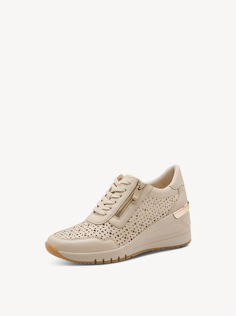 Sportowe - beżowy, CREAM, hi-res