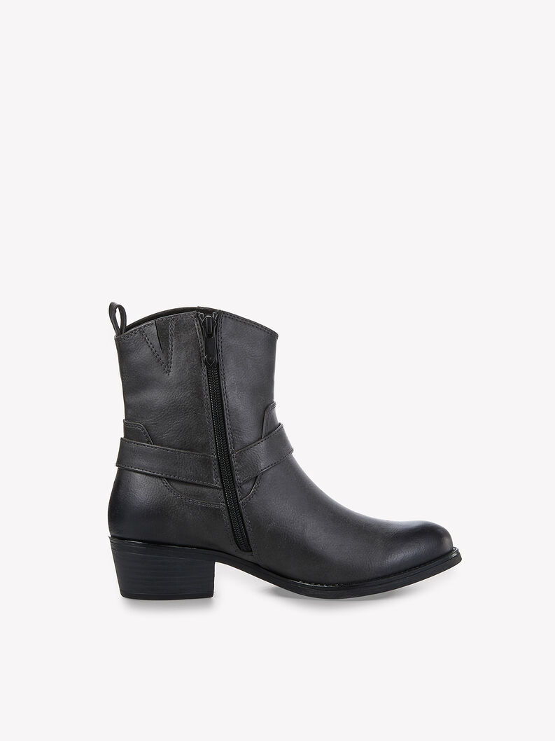 Stiefelette - grau, DK.GREY, hi-res