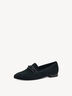 Lederslipper - blau, NAVY, hi-res