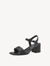 Sandalette - schwarz, BLACK, hi-res
