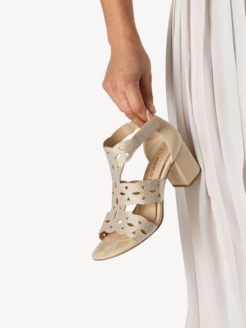 Sandalette - beige, BEIGE, hi-res