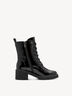 Stiefelette - schwarz Warmfutter, BLACK PATENT, hi-res