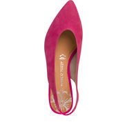 Lederslingpumps - pink, PINK, hi-res