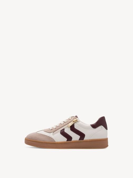 Sneaker, CREAM/BORDEAUX, hi-res