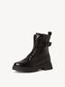 Lederstiefelette - schwarz, BLACK, hi-res