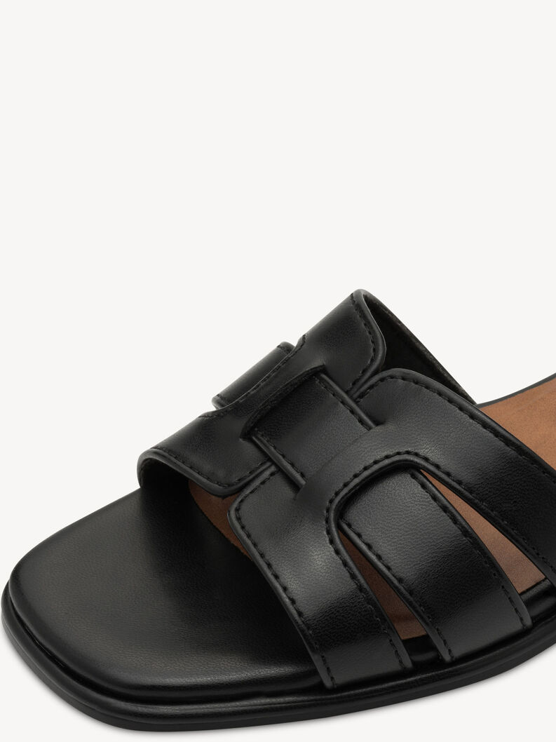 Pantolette - schwarz, BLACK, hi-res