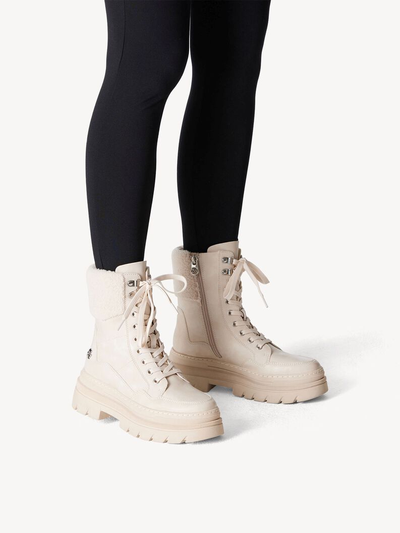 Stiefelette - beige Warmfutter, CREAM COMB, hi-res