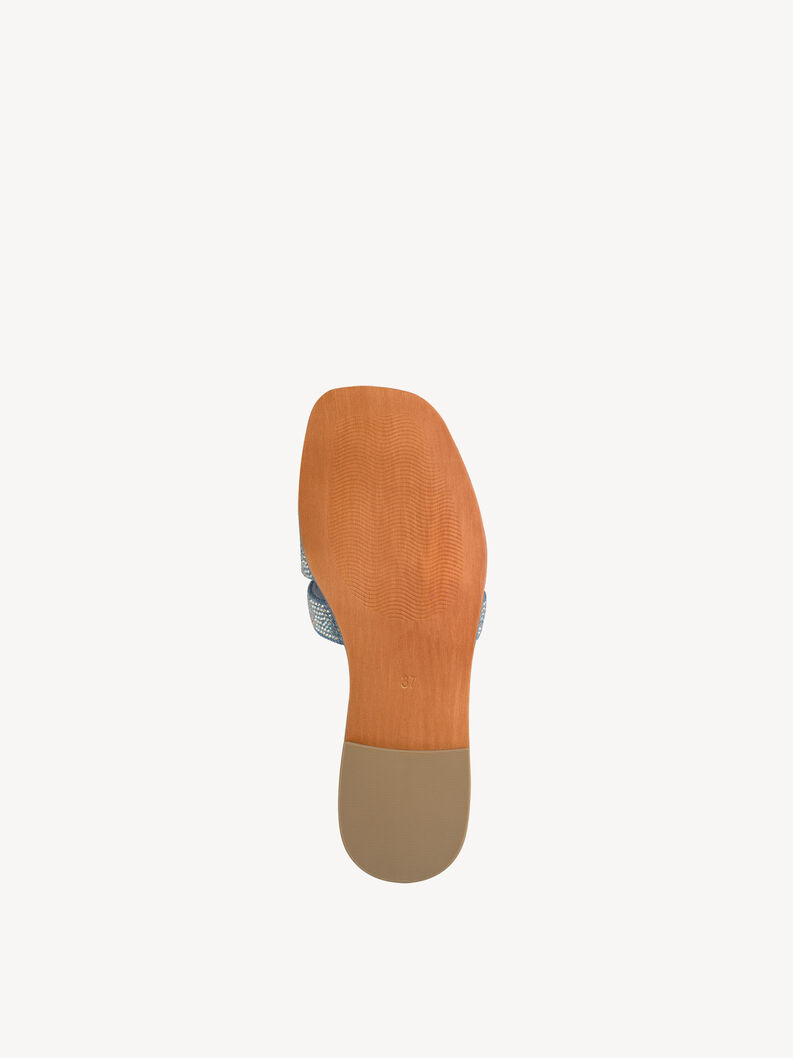 Pantolette - blau, LT.BLUE JEANS, hi-res