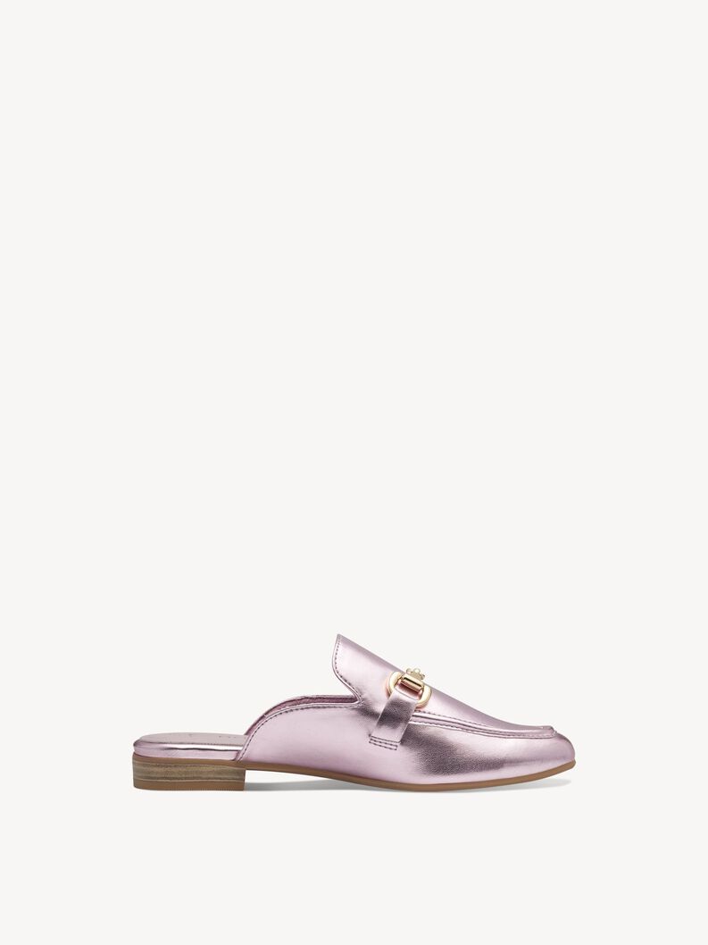 Heeled sandal - metallic, BERRY METALLIC, hi-res