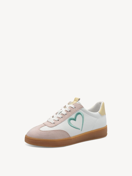 Sneaker - wei&szlig;, WHITE/POWDER, hi-res